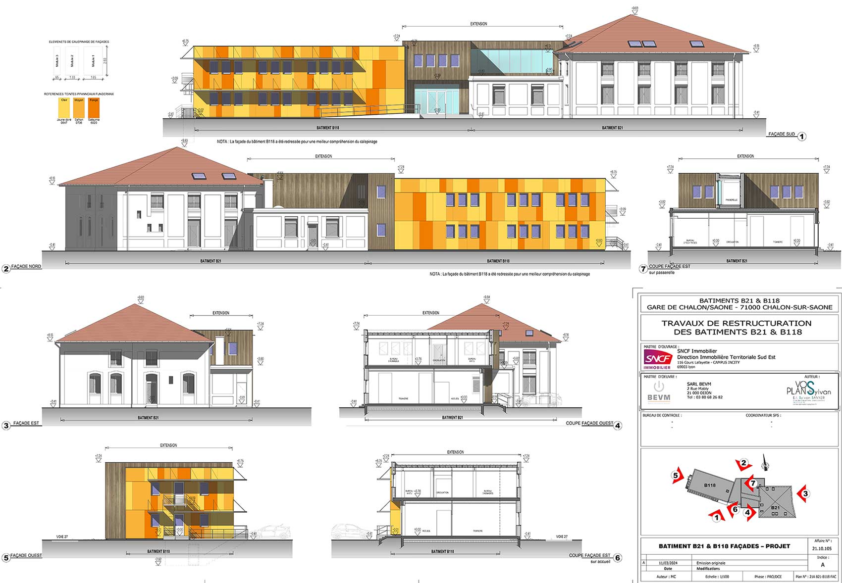 PROJET façades